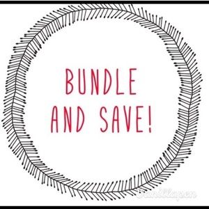 Bundle and save money!!!